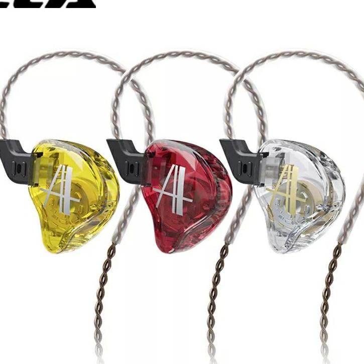 Rekomendasi KZ x CCA CA2 Dynamic Driver In Ear Earphone HiFi Powerfull Bass Upgraded KZ EDX