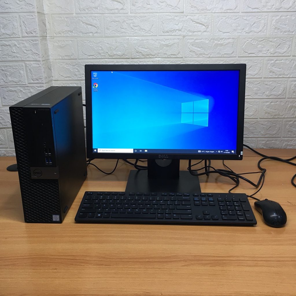 Fullset Komputer Dell Core i5 Gen 6 DDR4 Siap Pakai Obral Harga Murah