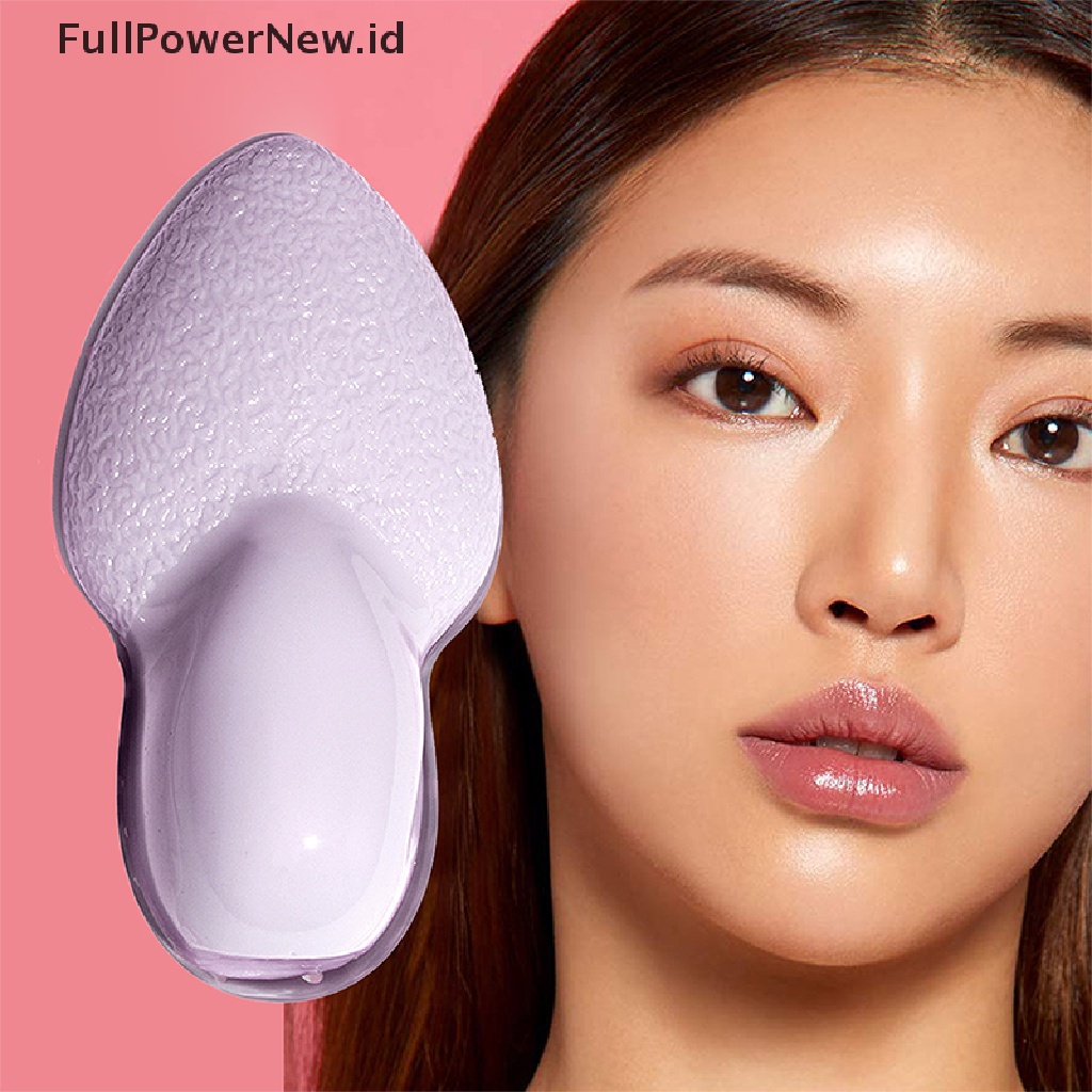 Power 1PC Spons Blender Aplikator Foundation Bahan Silikon Gel Untuk Makeup