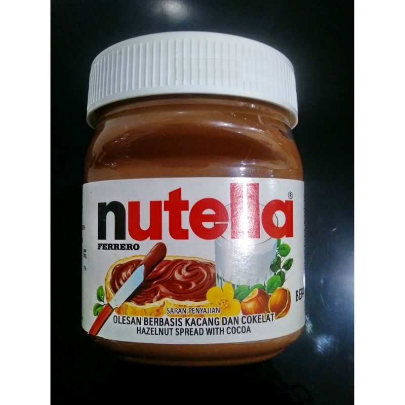 

Nutella Hazelnut Spread With Cocoa Selai Olesan Roti dan Kue