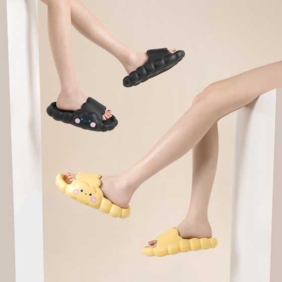 Sandal Selop Wanita Eva Slipper Awan Cloud Sendal Slip On Cewek Kekinian Empuk Premium Sandal Slop Anti Slip