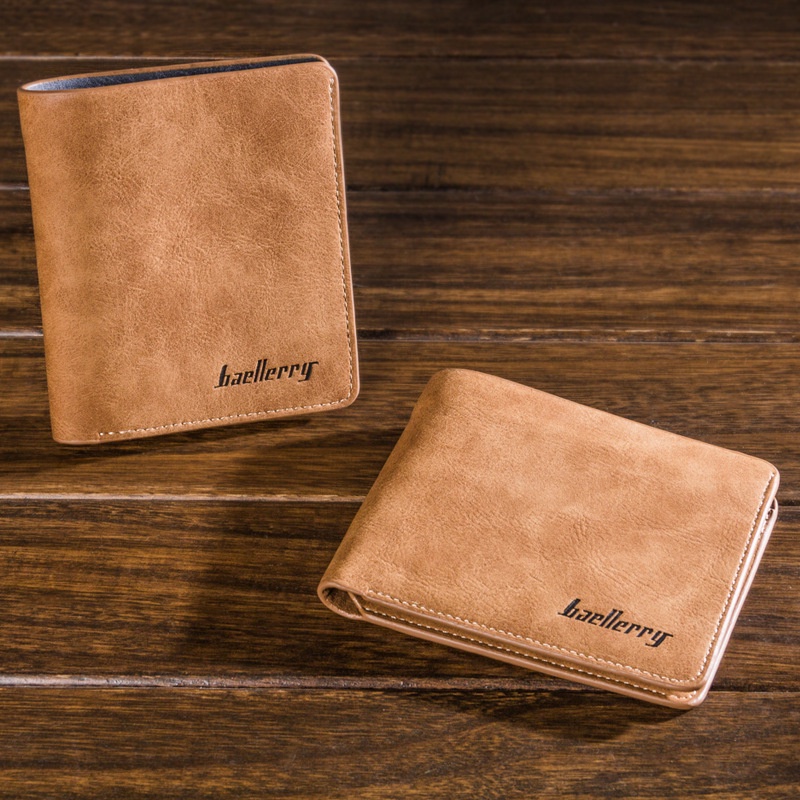 BAELLERRY D1152 Dompet Pria Bahan Kulit PU Leather Premium WATCHKITE WKOS
