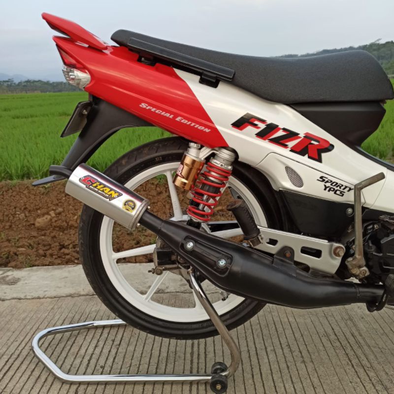 Knalpot Fiz R Chan Super Racing Premium Fullpress silencer alumunium lepasan