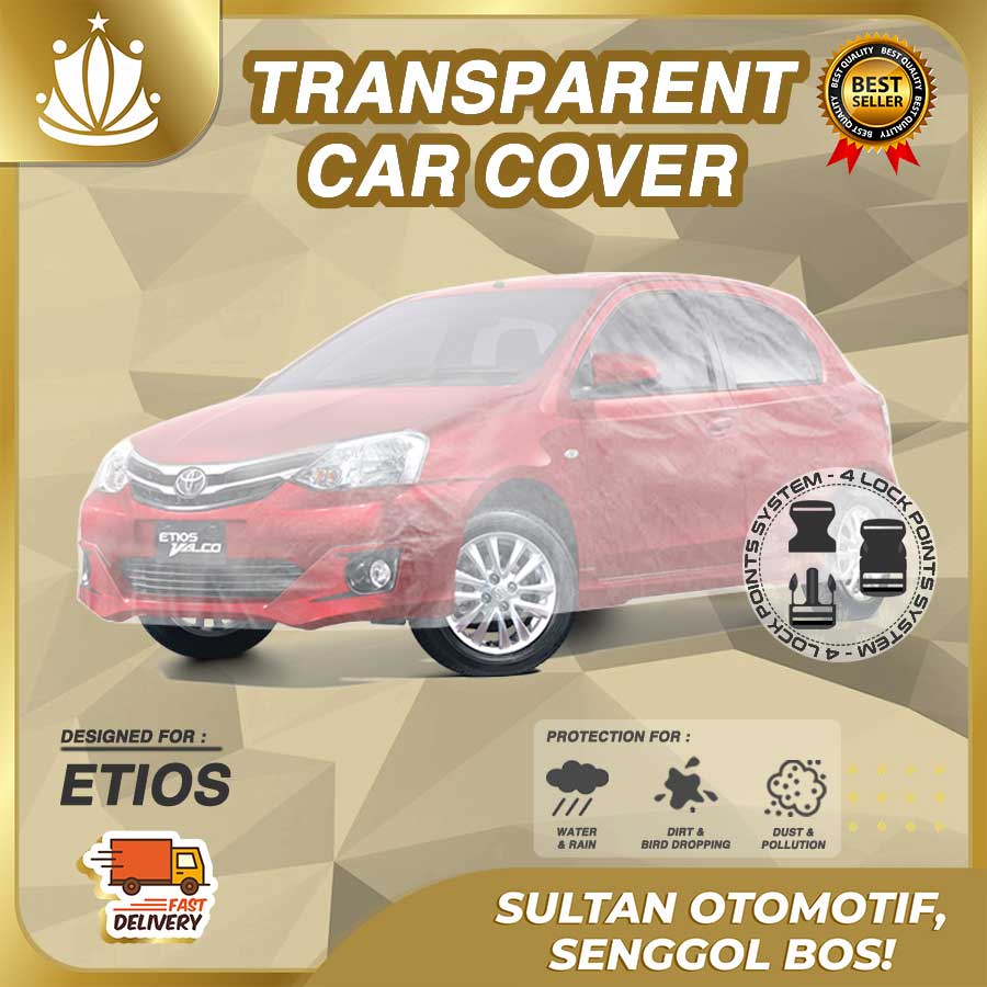 Body Cover Mobil Plastik TEBAL Etios WATERPROOF