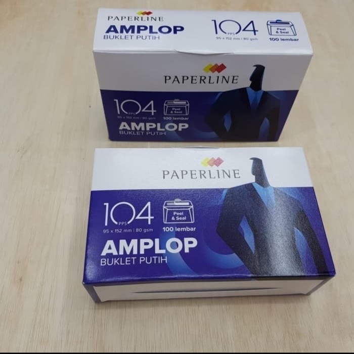 

Gaya Amplop Paperline 104 Putih Polos 95X152 Mm 100 Lembar Envelope Gilaa!!!