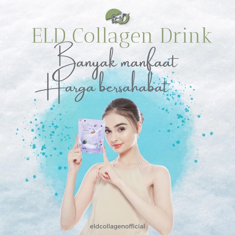 ELD Collagen Drink  55 Gram Mencerahkan kulit lebih cepat