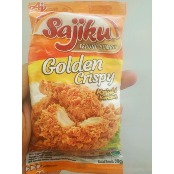 

Sajiku Tepung Bumbu Golden Crispy 80gr