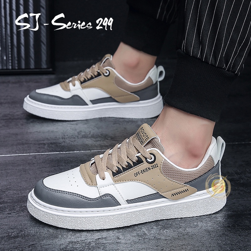 [OOS] Sepatu Sneakers Casual Pria Fashion Trendy Kualitas Import Premium -299