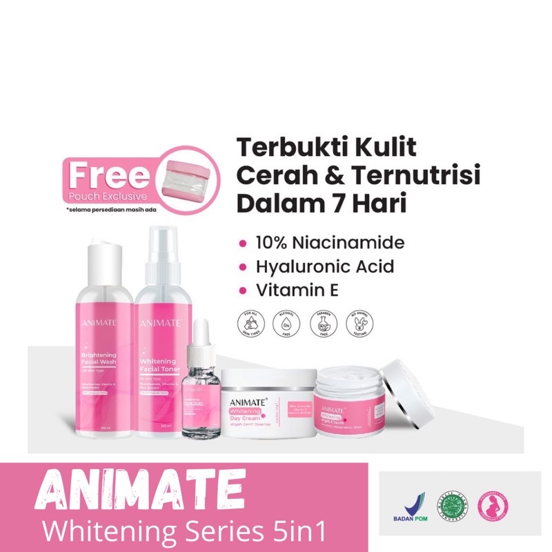 Animate Instant Whitening Series 5in1