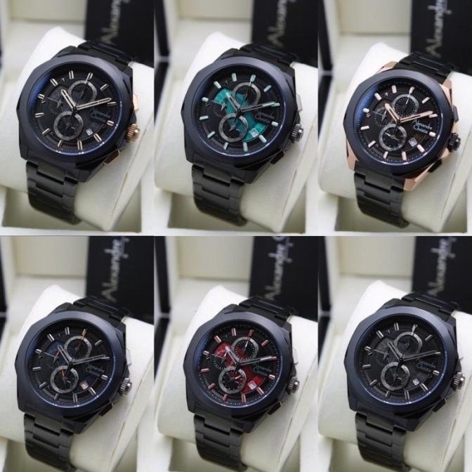 [ Original ] Jam Tangan Pria Alexandre Christie 6645 Ac 6645 Mc Nekalistore