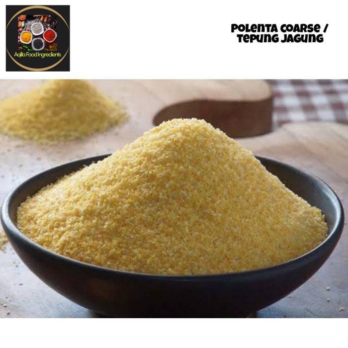 

Tepung Polenta Coarse 1Kg / Tepung Jagung