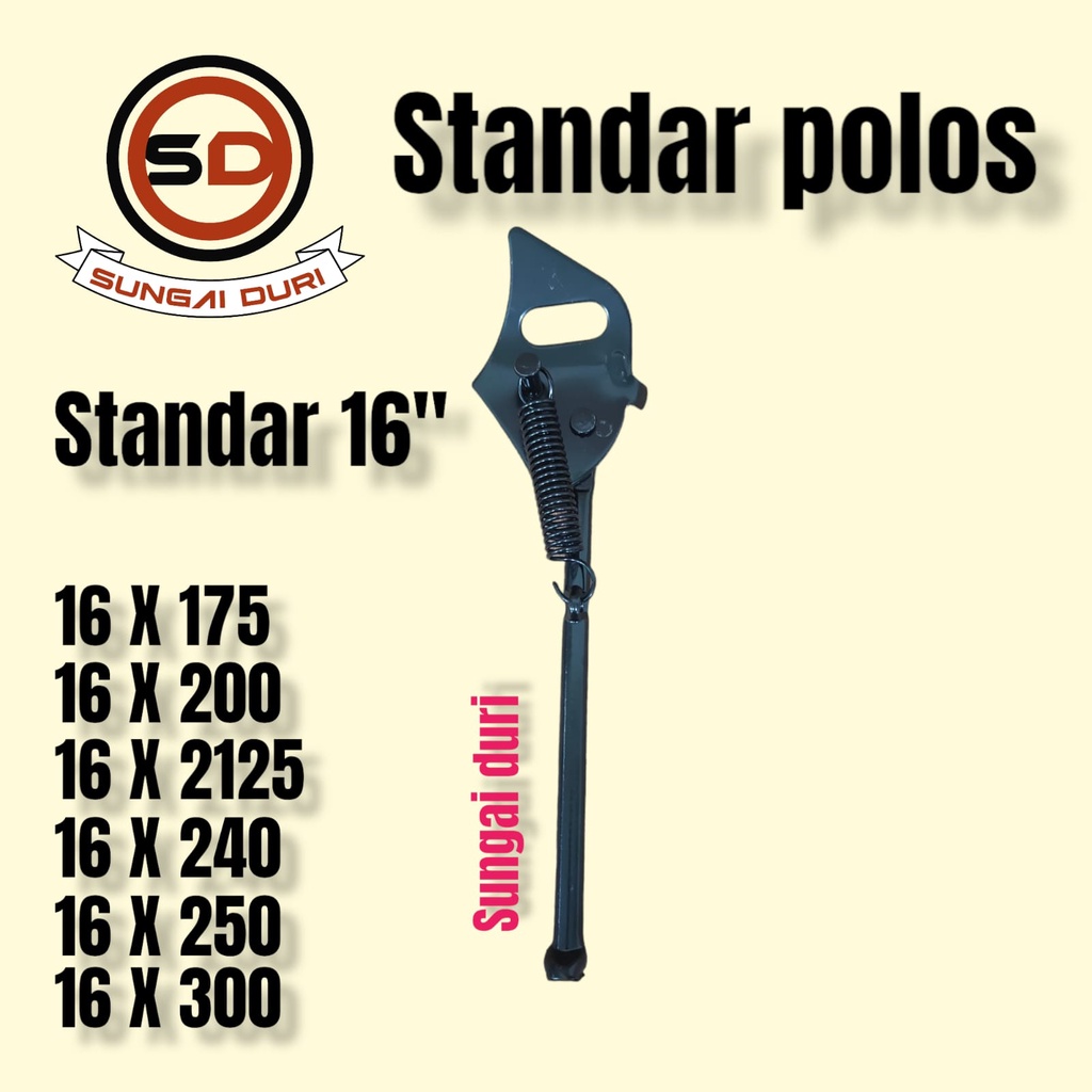 Standar sepeda 12,16, 18 &amp; 20inch Besi