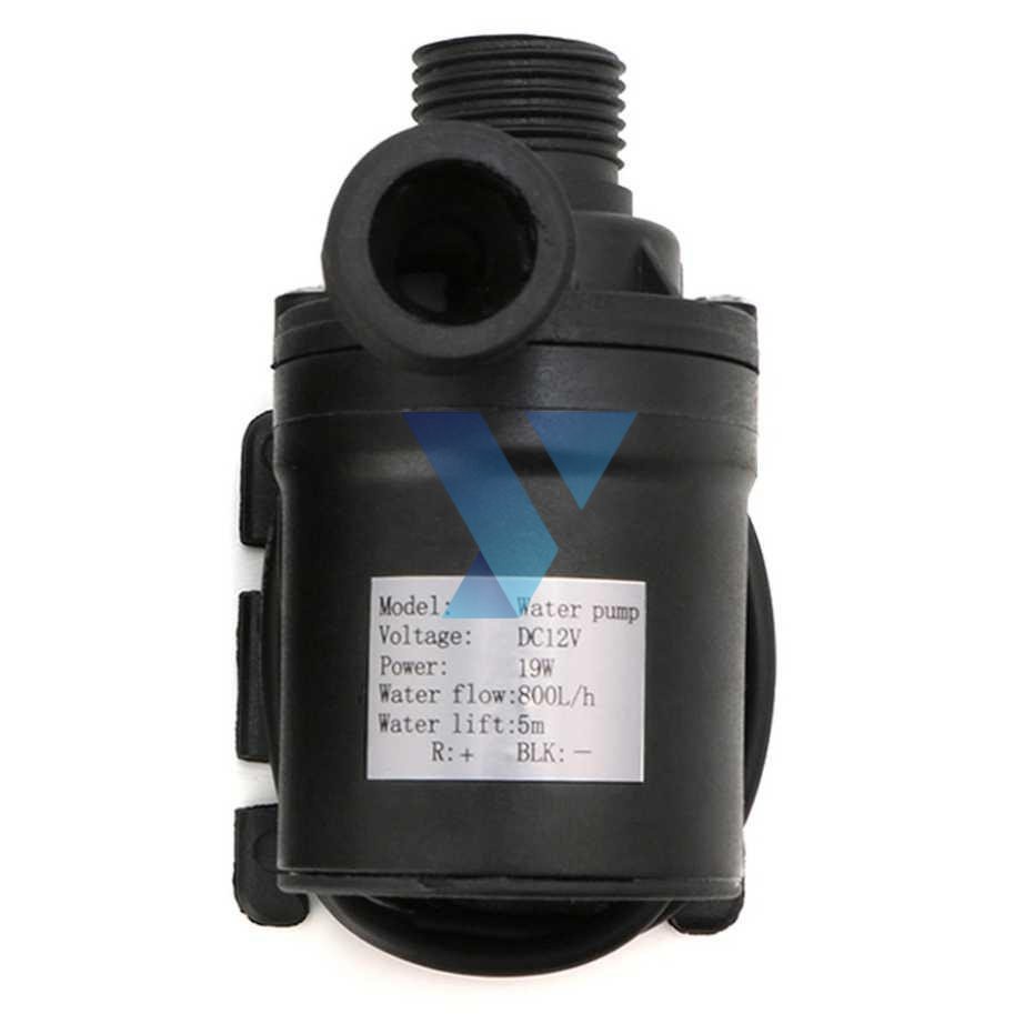 Taffware Pompa Air Aquarium Ikan Submersible Pump 12V 22W - 12V5M ( Al-Yusi )