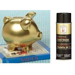 [KODE WPMKP] Design Master PREMIUM METAL Spray - GOLD