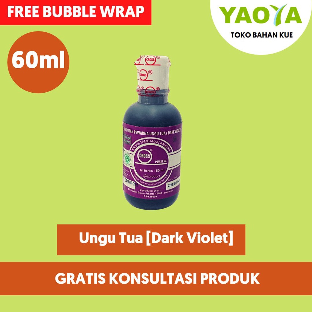 

CROSS PEWARNA 60ML DARK VIOLET