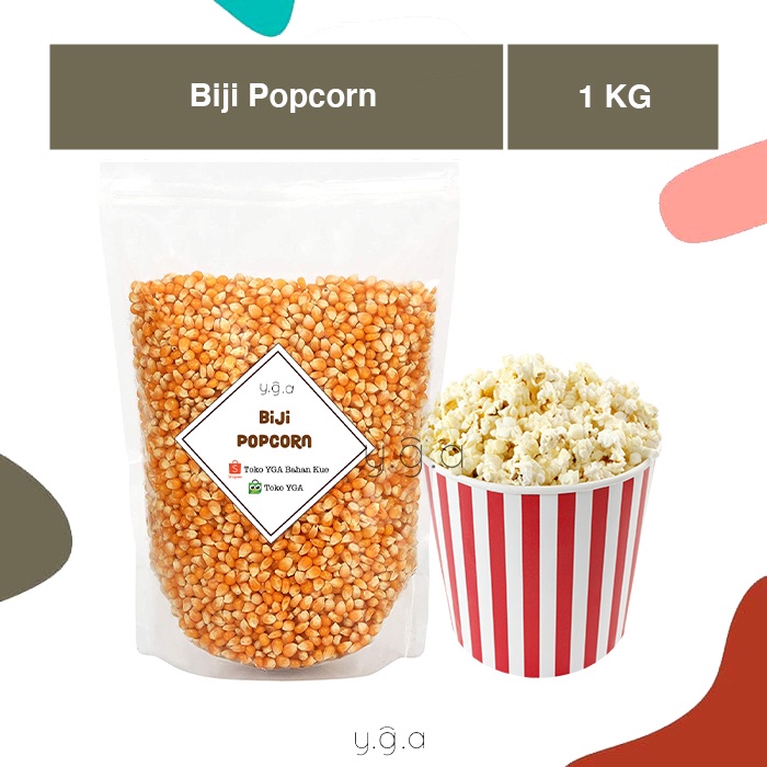 

Biji Popcorn 1KG / Jagung Pop Corn Mentah / Corn Kernel