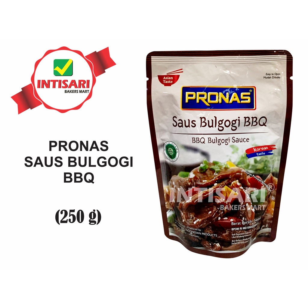 

PRONAS SAUS BULGOGI BBQ 250 G