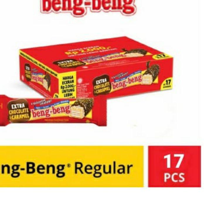 

10.10 ✨SALE✨ Beng Beng Coklat 1 pack isi 17 pcs 
