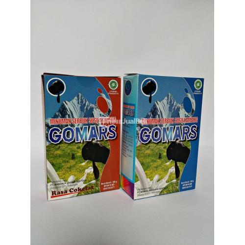 

Gomars Susu Kambing Bubuk Etawa original dan Coklat 200 Gram