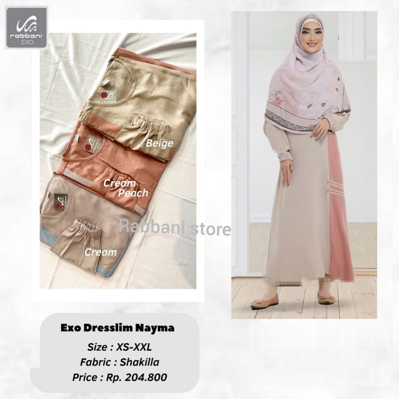 RABBANI DRESSLIM EXO NAYMA