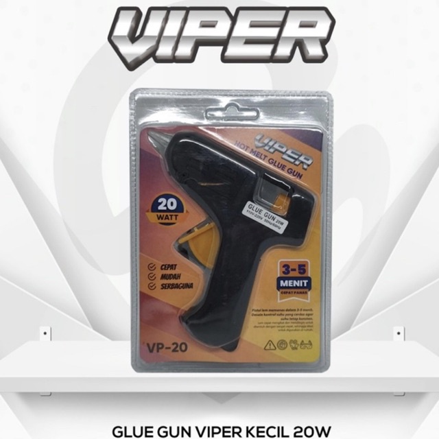 GLUE GUN ALAT LEM TEMBAK 20 watt 40 watt MERK VIPER