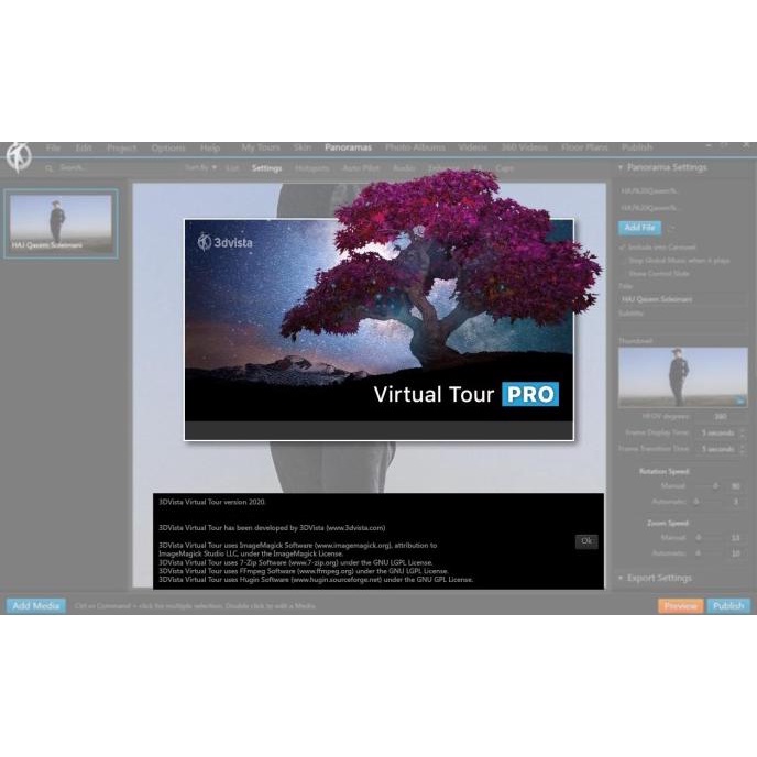 3Dvista Virtual Tour Suite 2021.0.5 X64 Work
