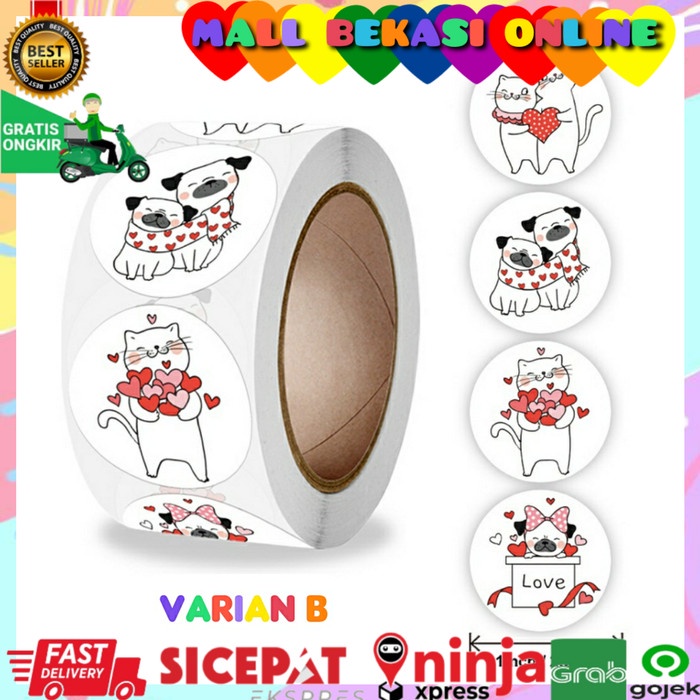 

Wow (1Rol) Stiker Label Tulisan Thank You Bahan Kertas Segel Kemasan Gilaa!!!