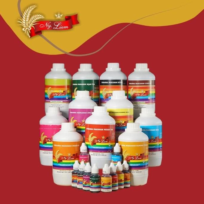 

[COD] NY. LIEM Pewarna Makanan Ukuran 1 Liter (Berbagai Varian Warna) [COD]
