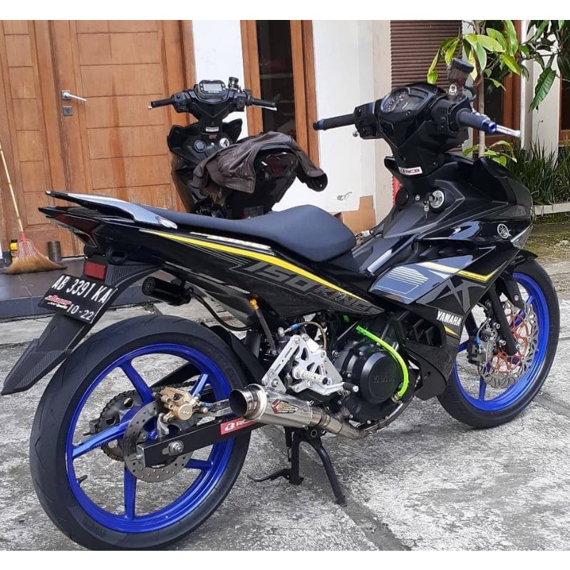 STRIPING STICKER LIS YAMAHA MX KING 150 JUPITER MX KING 150 TAHUN 2017 BODY STANDAR ORI BERKUALITAS