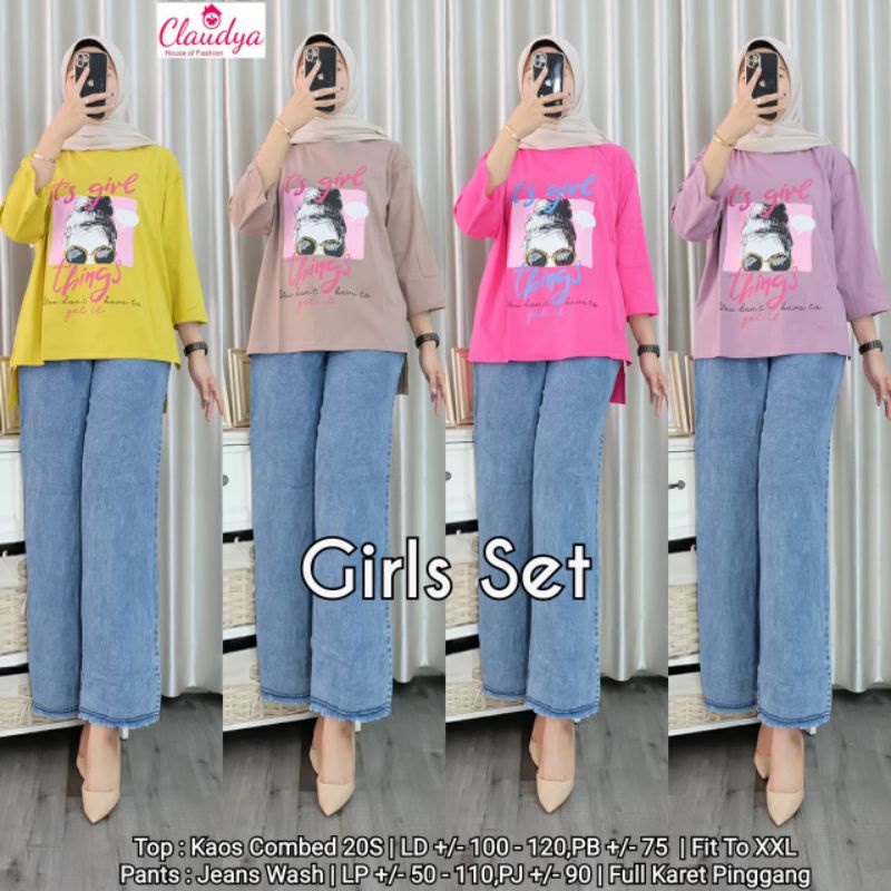 (NEW)SETELAN WANITA OOTD//TRINI //BEAUTIFUL//FRIEND/BILQIS#3 #4SET BY CLAUDYA