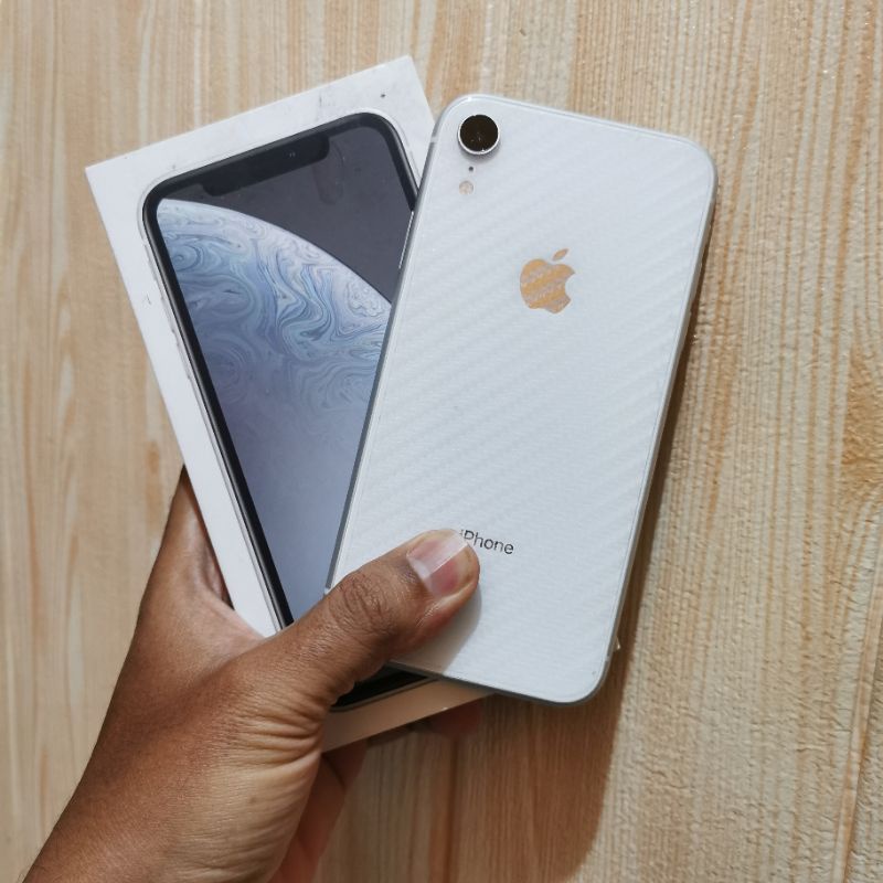 iPhone XR 128GB 64GB resmi iBox fulset siap pakai