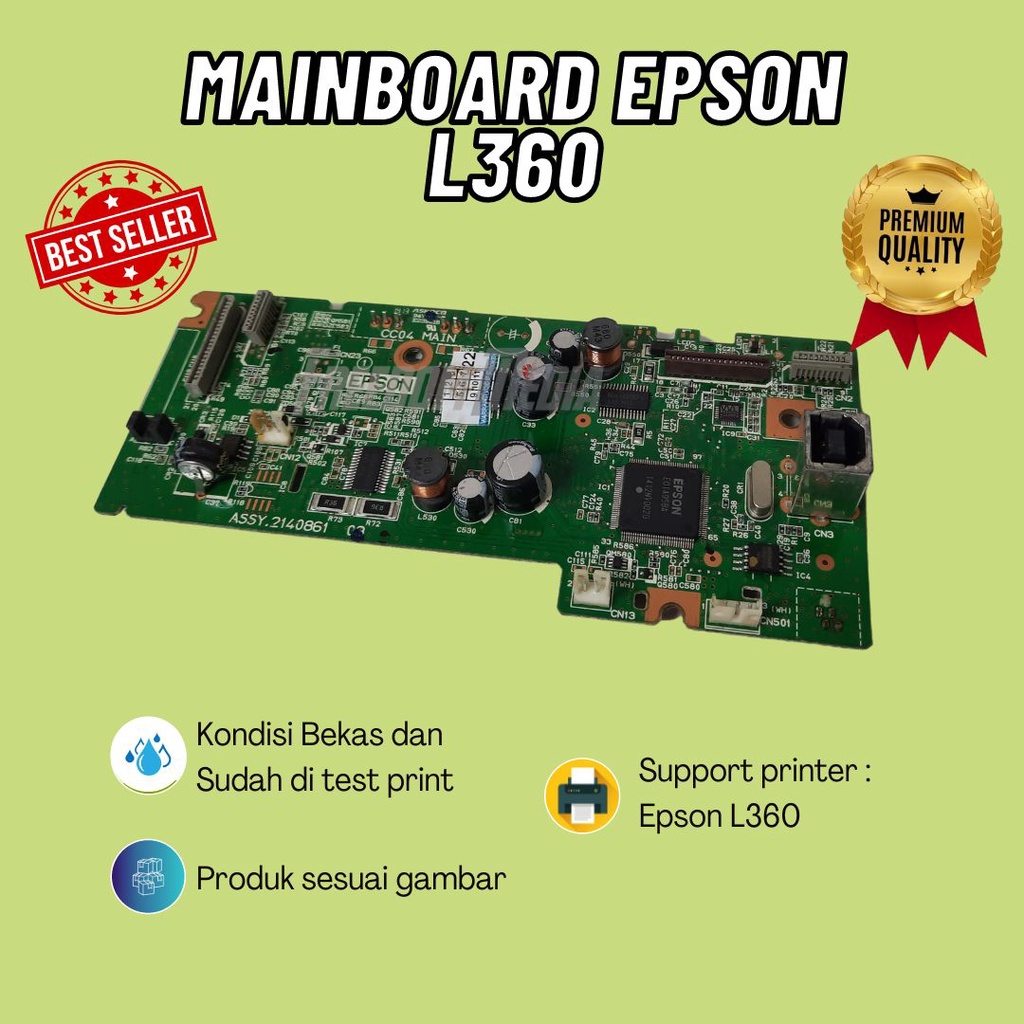 Board Printer Epson L360, Mainboard L360, Motherboard L360 Cabutan