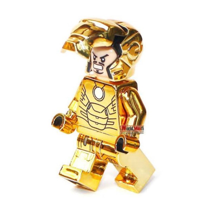 Lego Ironman Gold Chrome Middas Marvel Mark 85 Wanda Vision