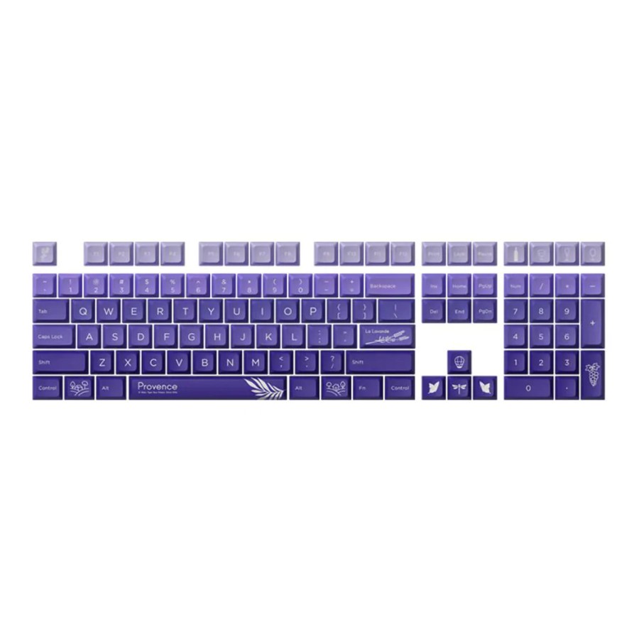 Akko Provence PBT Dye-sub Keycaps 127 set JDA Profile