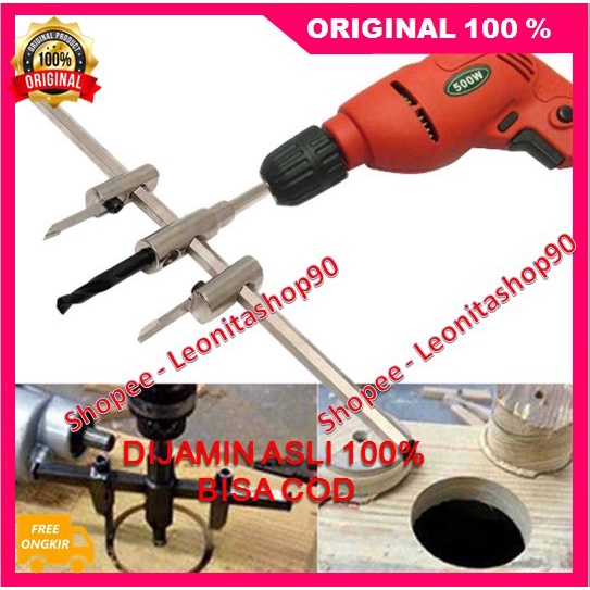 Circle Hole Saw Circle Hole Saw Cutter Mata Bor Pembuat Bentuk Bulat Yang Sempurna 100% ORIGINAL