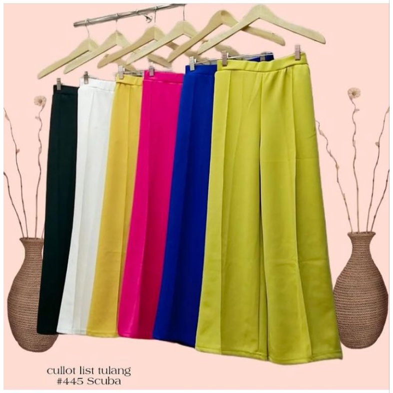 celana kulot Scuba premium list