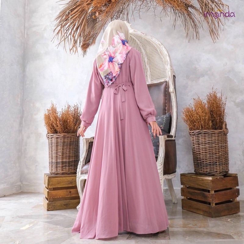 Nadra dress, bahan ceruty baby doll premium, by:irnanda