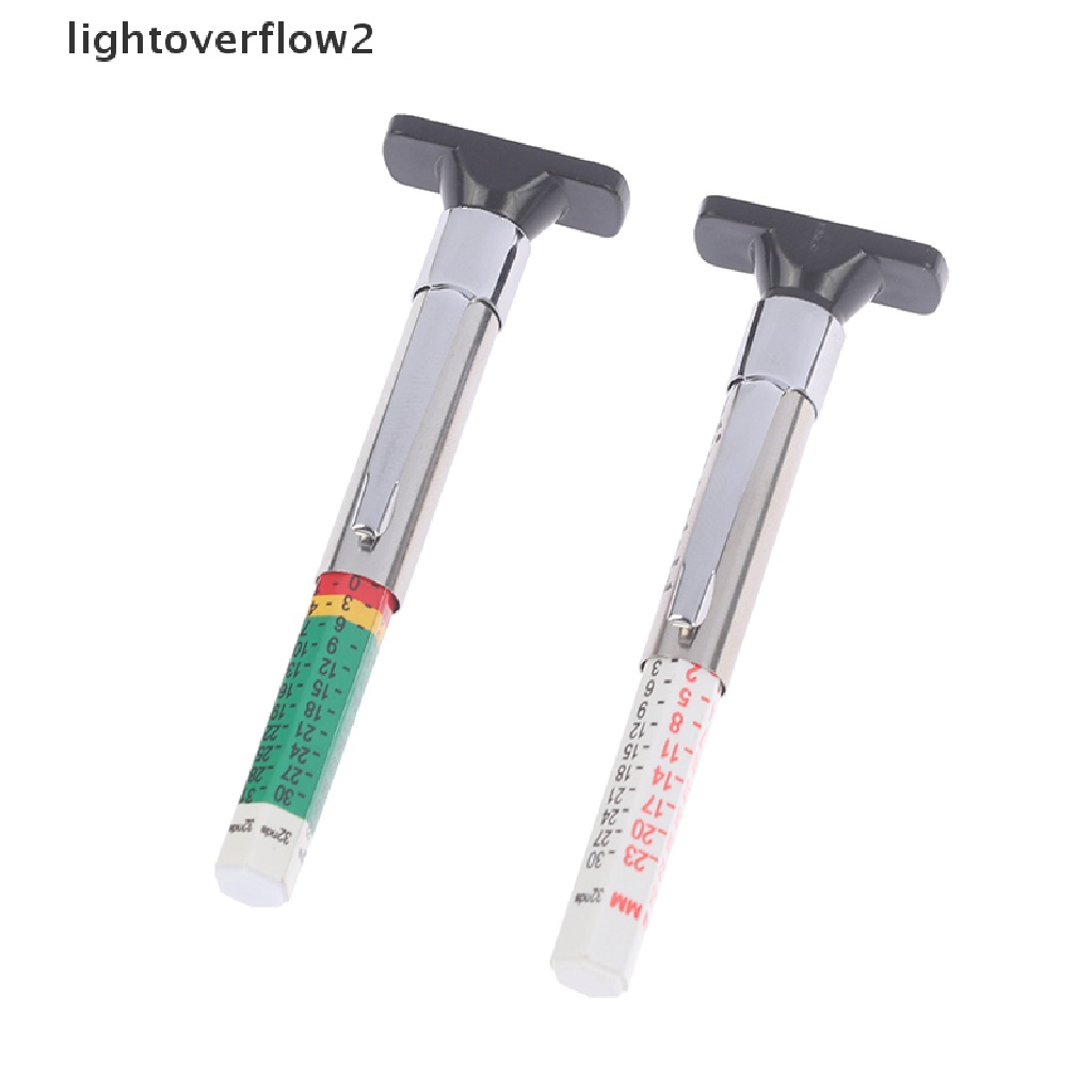 (lightoverflow2) Alat Pengukur Kedalaman Ban Mobil Universal 25mm (ID)