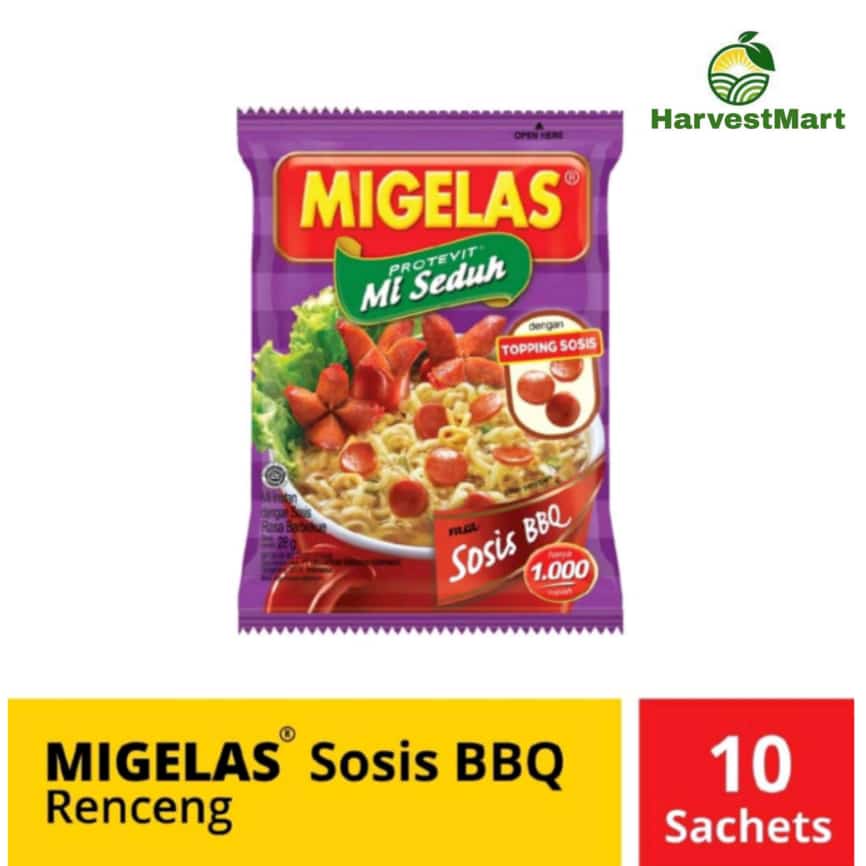 

MIE GELAS 10 SACHETS ALL VARIAN//HARVESTMART