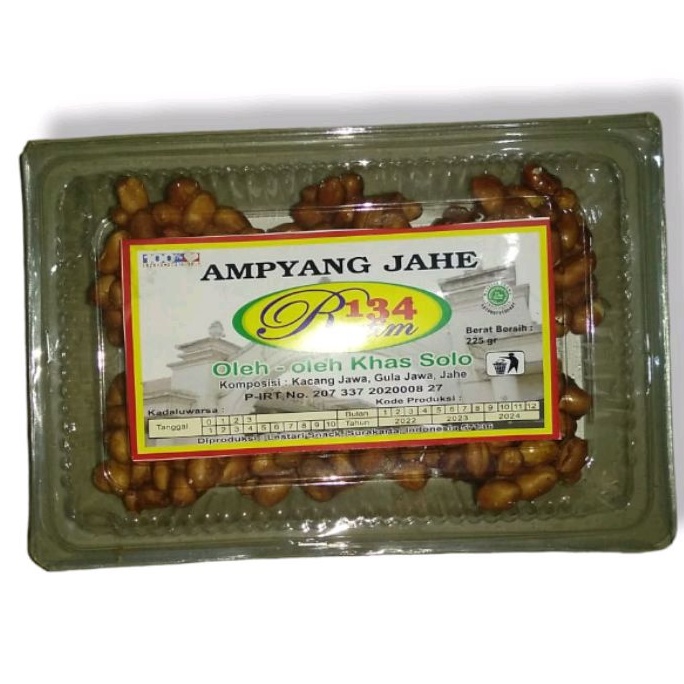Ampyang kacang gula jahe