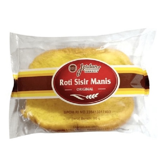 

Per 5 Pack Jordan Bakery Roti Sisir Manis Jordan