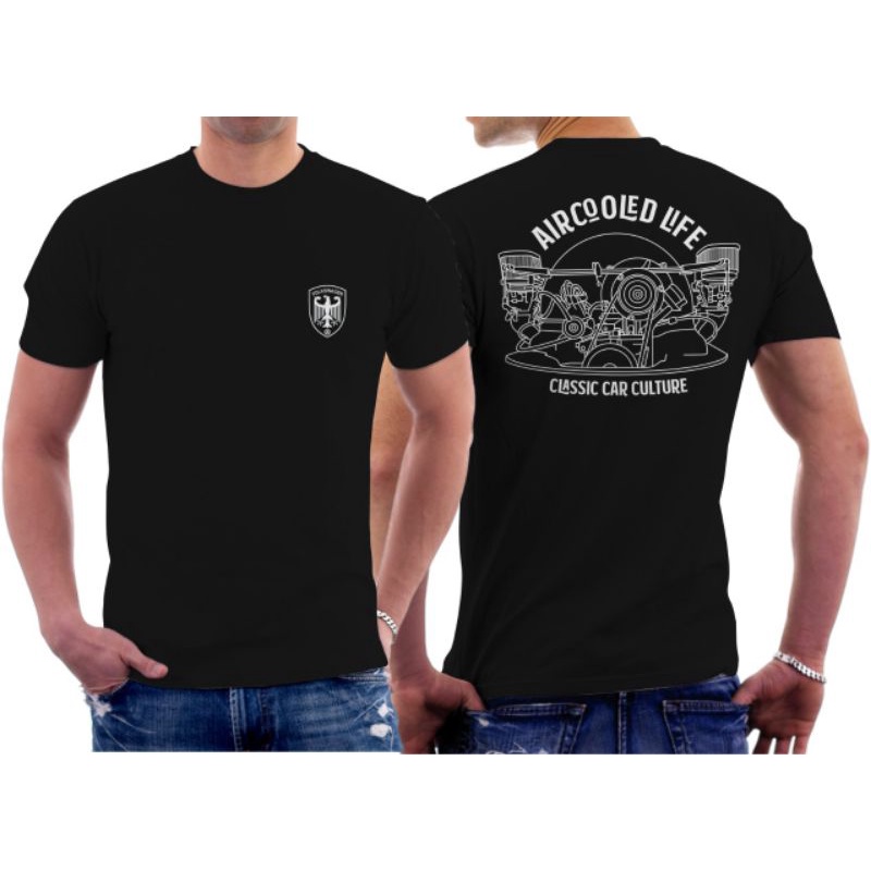 Tshirt Kaos Baju VW Volkswagen Engine