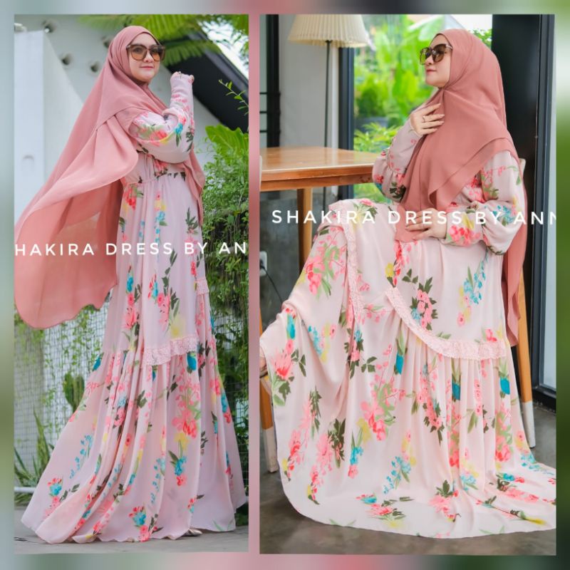 ⚫⚫ SHAKIRA DRESS ORI ANNA By Shancai Mode (READY)