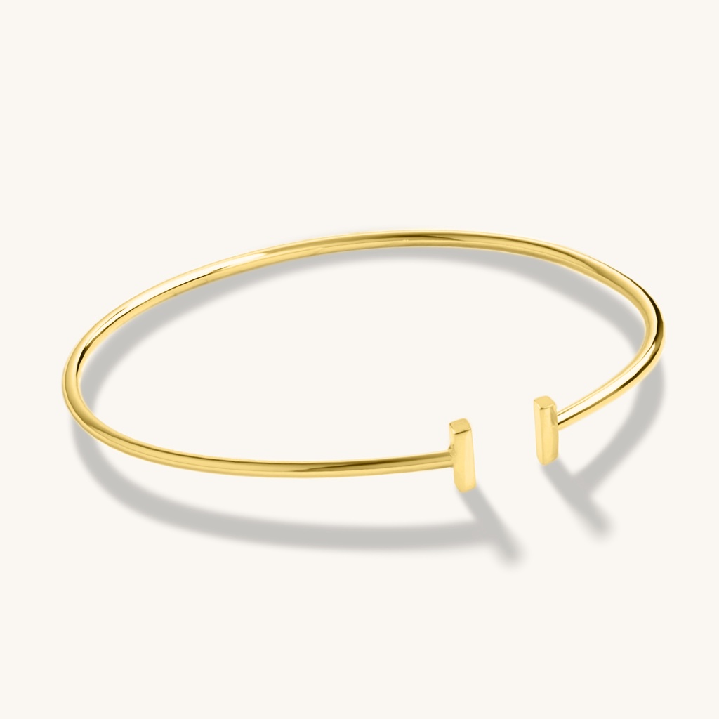 Gelang Emas 21K - Mini Tatiana Bangle- Emas Kadar 875 21 Karat