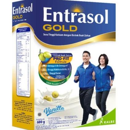 

[ COD ] Entrasol Gold Vanilla 600 Gr Box 2 X 300 Gr