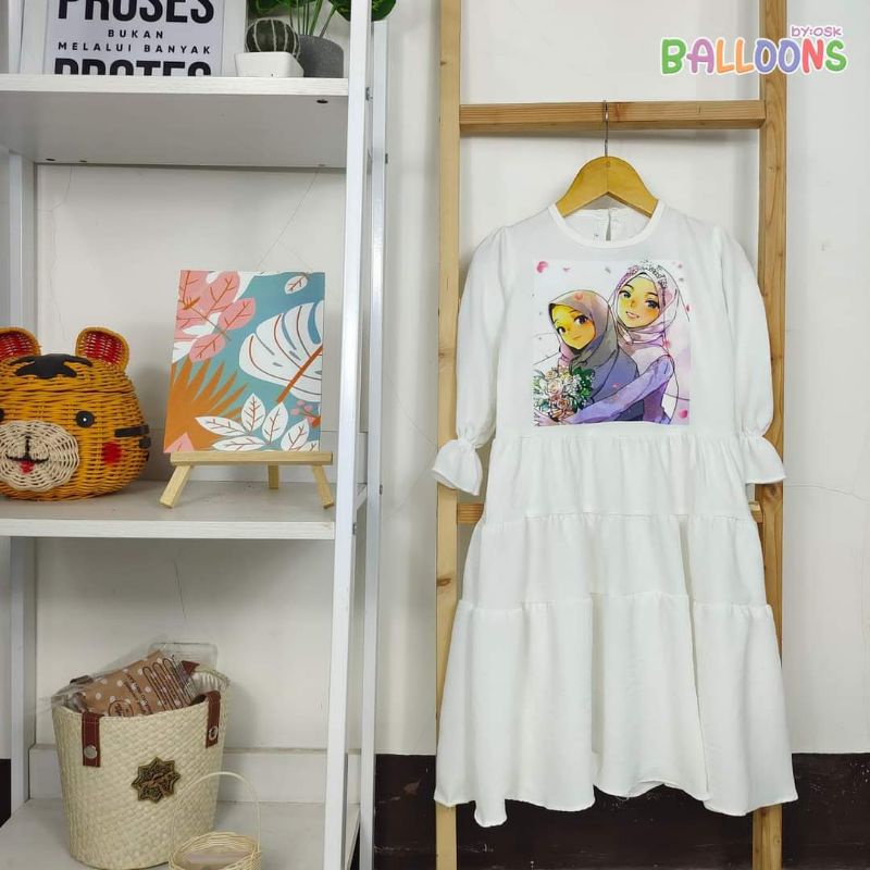 GAMIS SAHILA PREMIUM/GAMIS ANAK