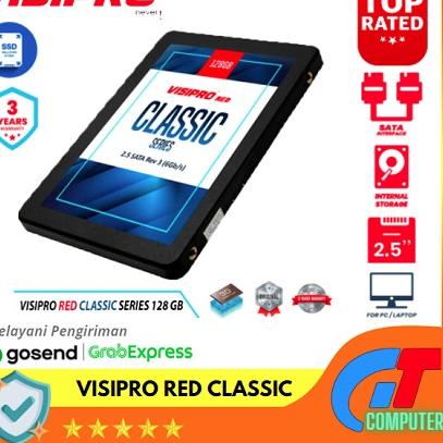 Masih fresh--SSD Visipro Red Classic Series 128GB - SATA - 2.5'' - Garansi 3 Tahun