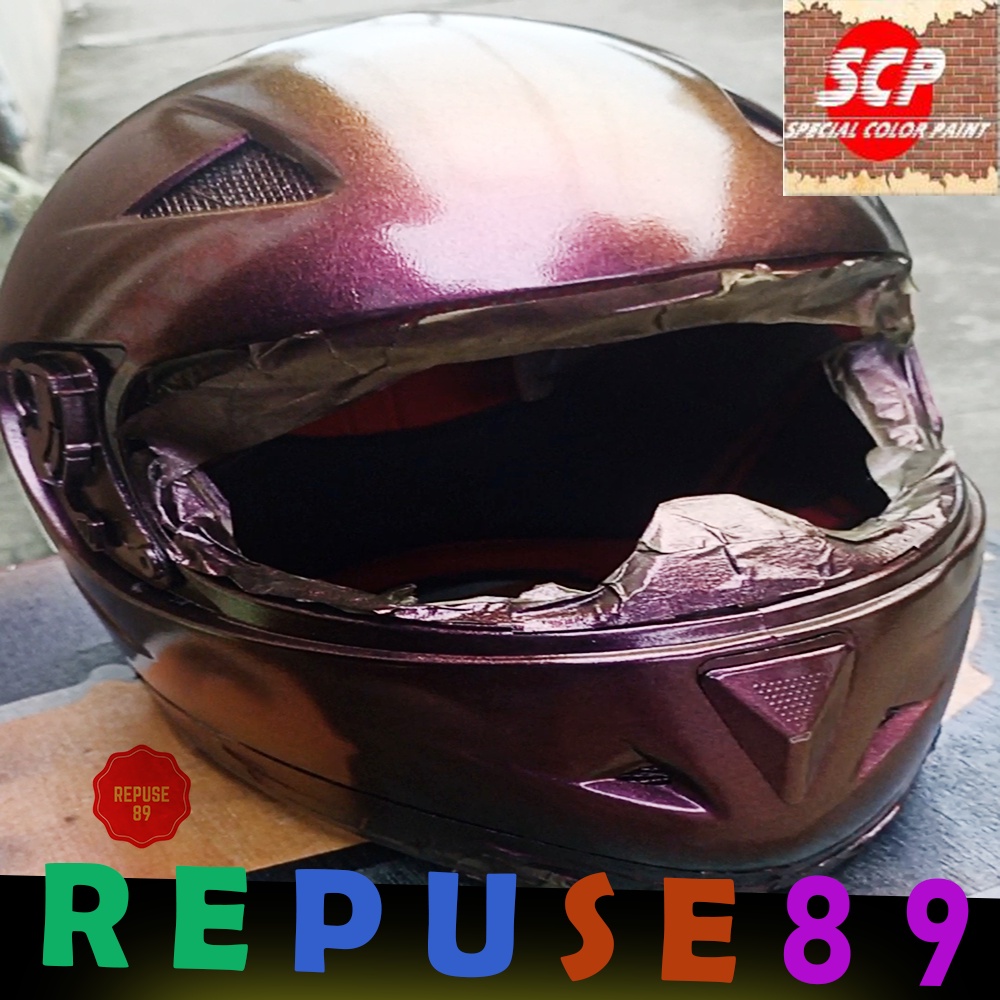 Jual Special Color Paint Cat Body Motor Mobil Helm Fullface Velg Sepeda Warna Bunglon Red Gold