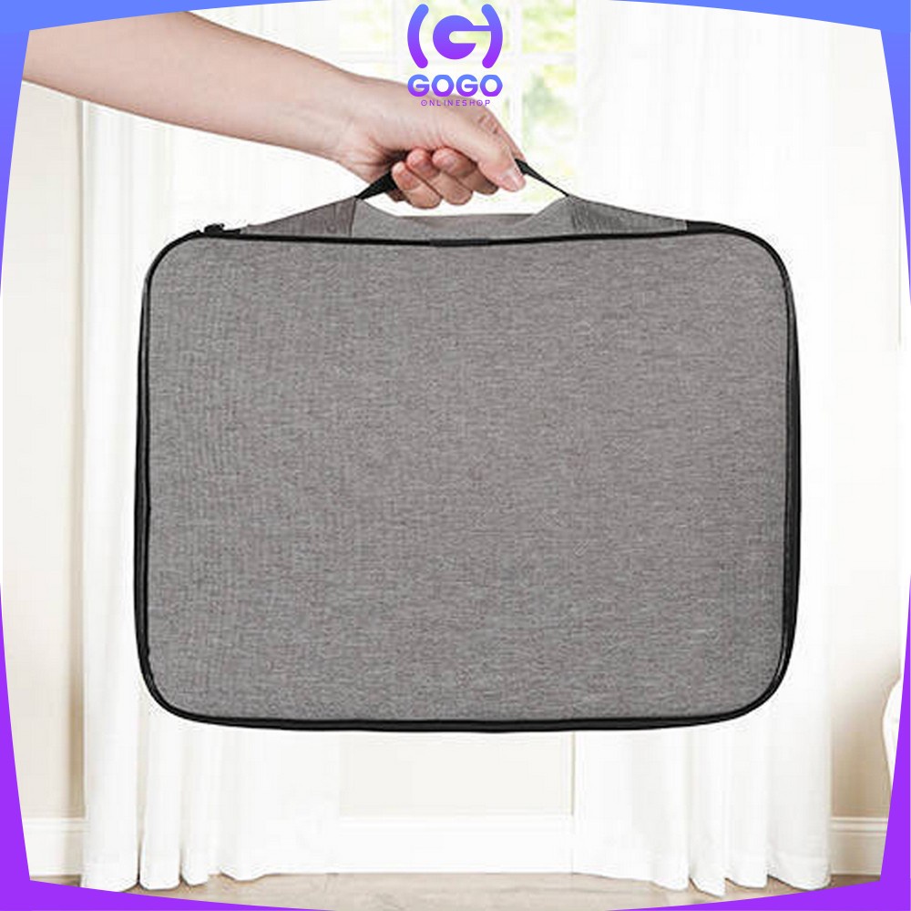 GOGO-C515 C516 Tas Dokumen Multifungsi / Tempat Penyimpanan Sertifikat File Dokumen Penting / Storage bag Travel Portable