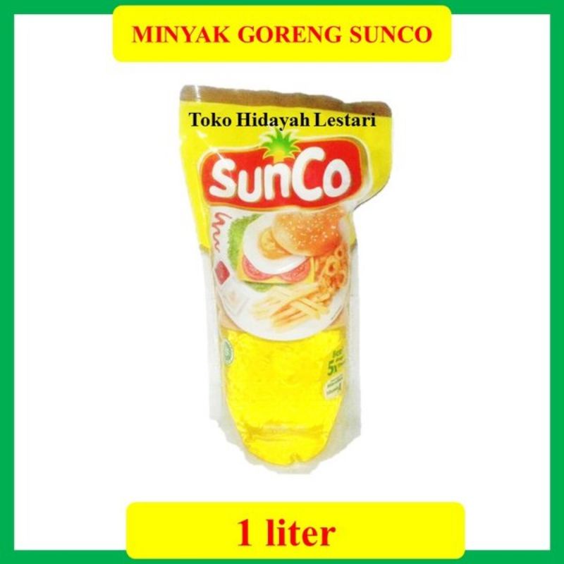 

Minyak goreng sunco 1 Liter murah kualitas terbaik